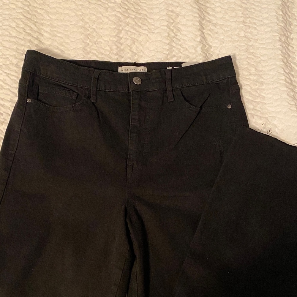 Social Sanctuary Black High-Waisted Jeans